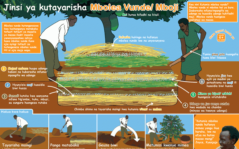 Jinsi ya kutayarisha mbolea vunda/ mboji